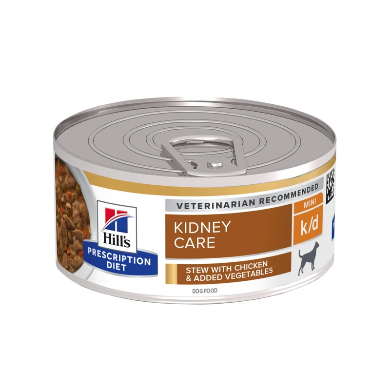 Hill's Prescription Diet k/d Kidney Care en mijotés au poulet - pâtée chien