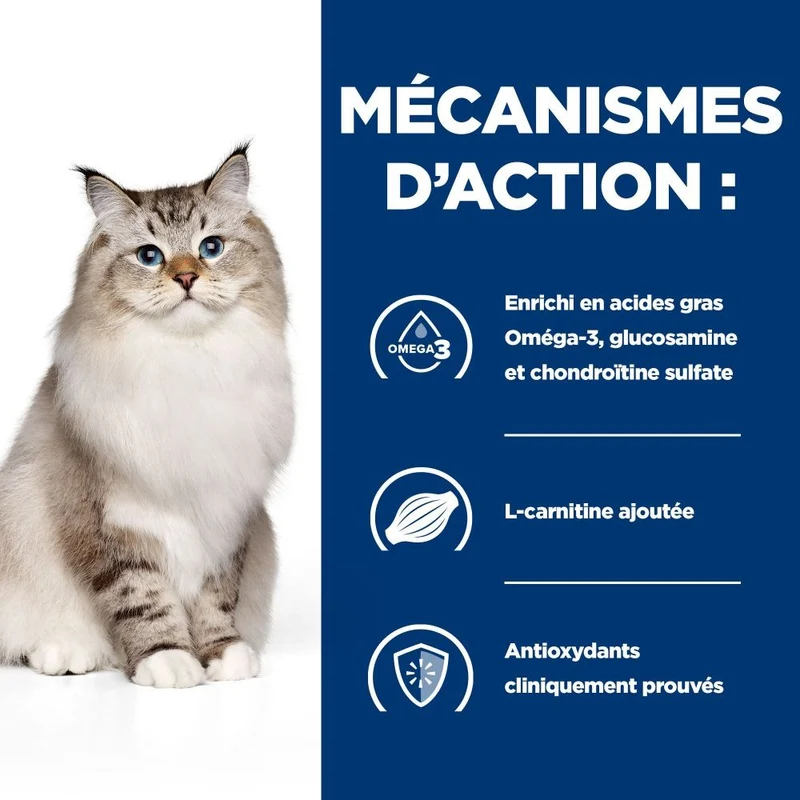 Hill's Prescription Diet j/d Mobility au poulet - croquettes chat