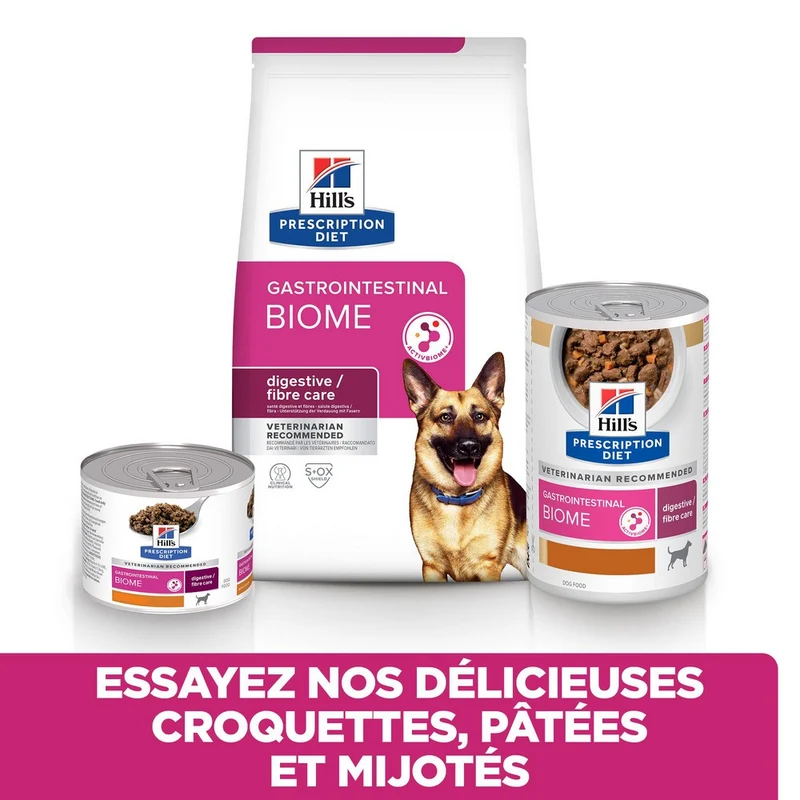 Hill's Prescription Diet Gastrointestinal Biome en terrine au poulet - pâtée chien