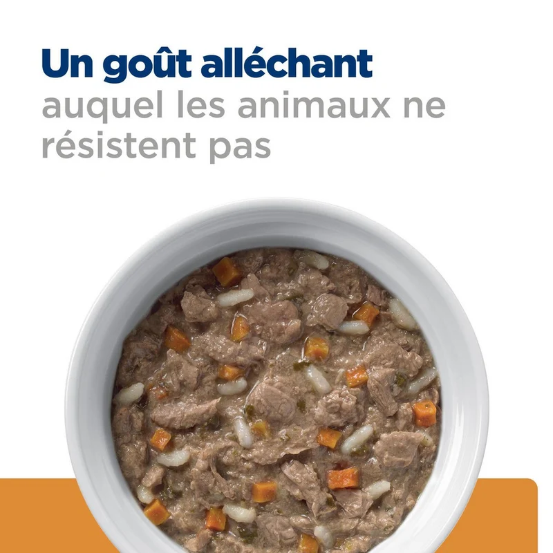 Hill's Prescription Diet k/d Kidney Care en bouchées mijotées au thon - pâtée chat