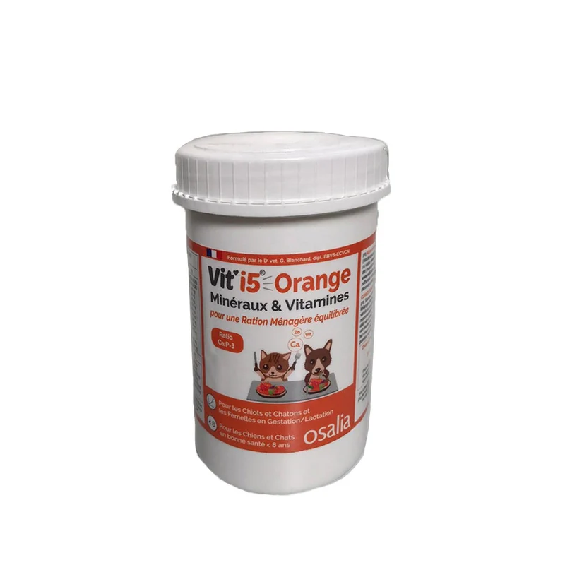 Vit'I5 Orange - chiot, chaton et adulte < 8 ans
