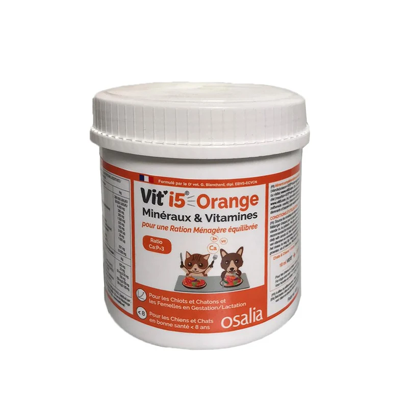Vit'I5 Orange - chiot, chaton et adulte < 8 ans