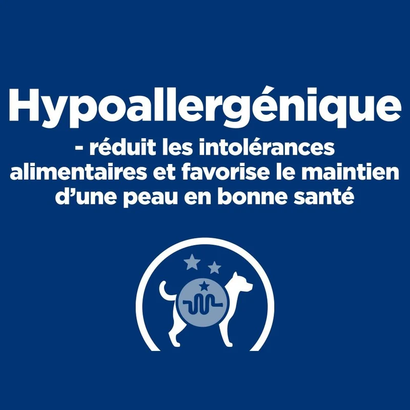 Hill's Prescription Diet d/d Food Sensitivities au canard - croquettes chien