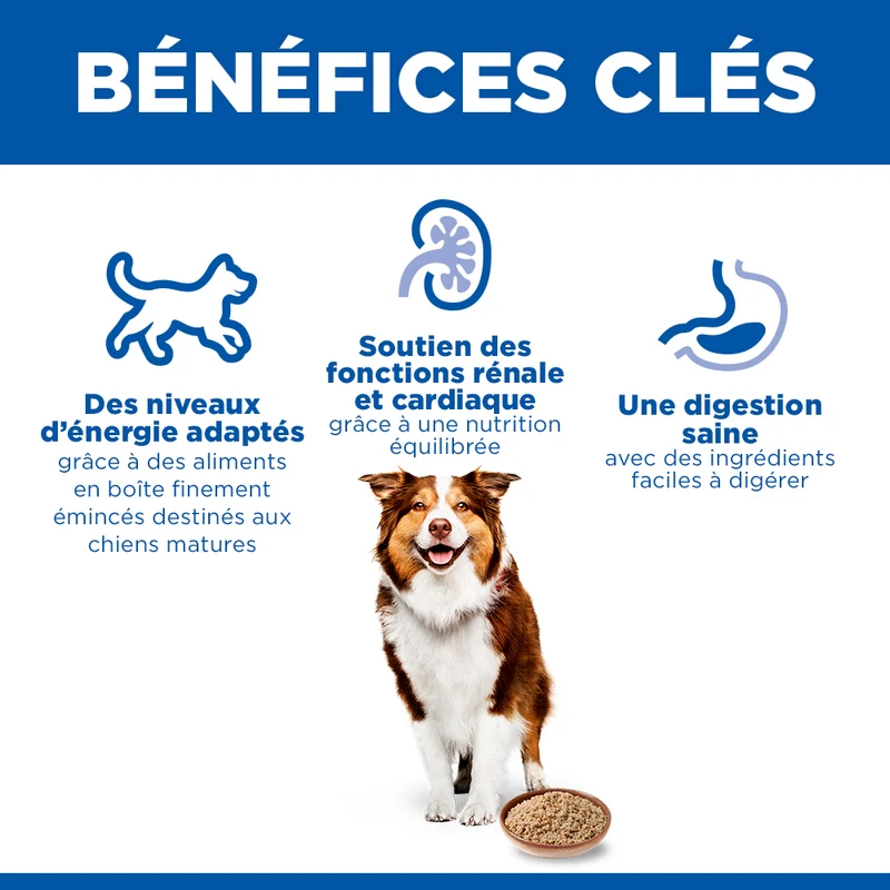 Hill's Science Plan All Breed Mature Adult 7+ au poulet - patée chien