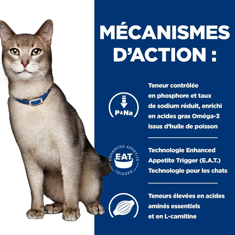 Hill's Prescription Diet k/d Kidney Care en bouchées au poulet - pâtée chat