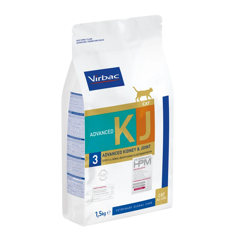 Virbac Veterinary HPM Diététique Advanced Kidney Joint - croquettes chat