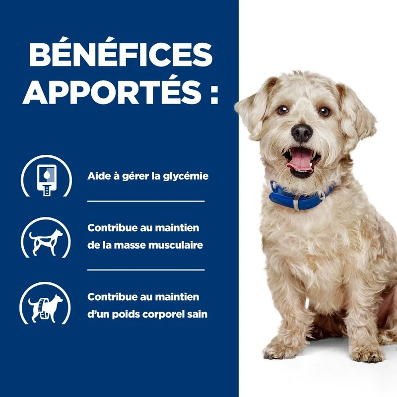 Hill's Prescription Diet w/d Diabetes Care au poulet - croquettes chien