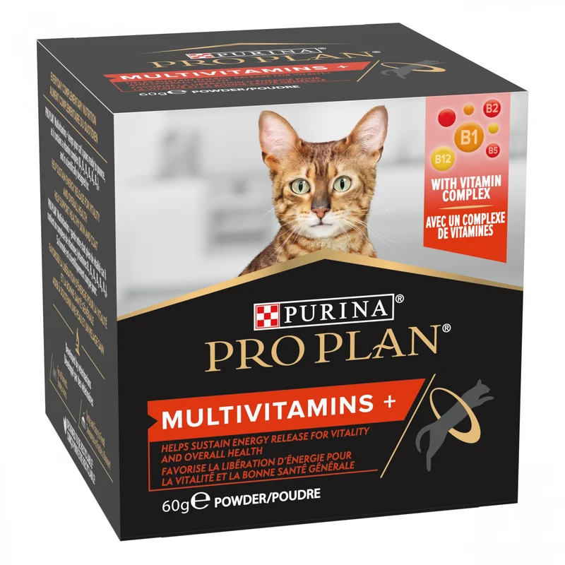 PRO PLAN Multi Vitamins+ en poudre - Aliment complémentaire pour chat