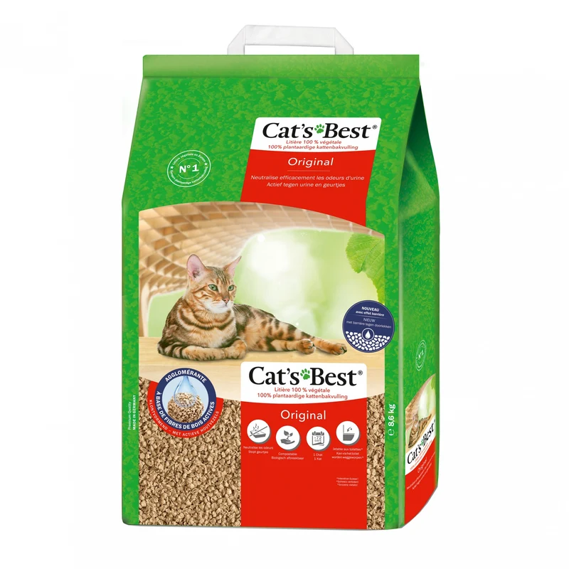 Litière Cat's Best Original - chat
