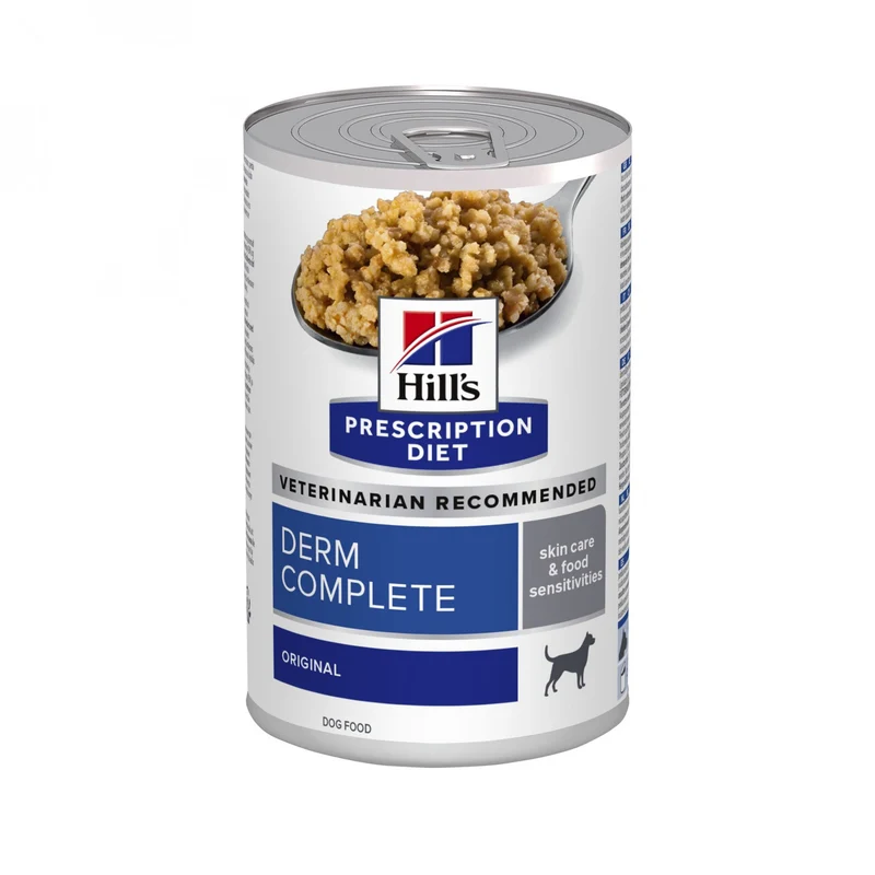 Hill's Prescription Diet Derm Complete en terrine - pâtée chien
