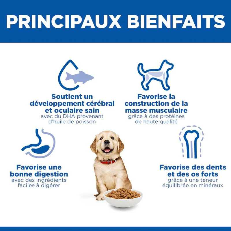 Hill's Science Plan Large Puppy au poulet - croquettes chiot