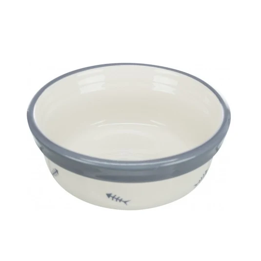 Gamelle double Fish Bone chien, chat
