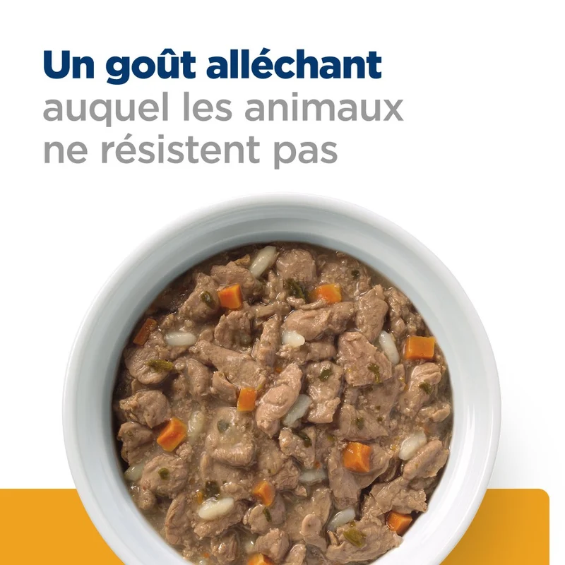 Hill's Prescription Diet c/d Urinary Care Multicare en mijotés au poulet - pâtée chat