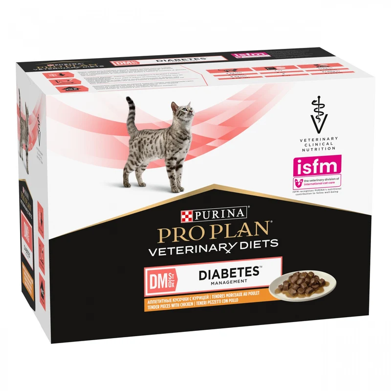 Pro Plan Veterinary Diets DM St/Ox Diabetes Management – pâtée chat