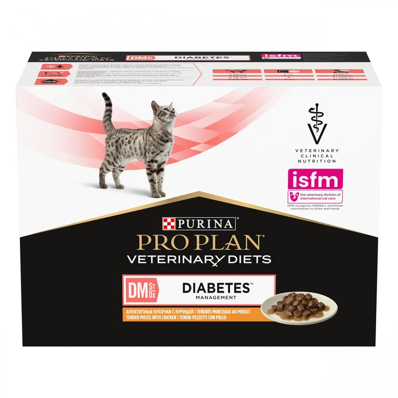 Pro Plan Veterinary Diets DM St/Ox Diabetes Management – pâtée chat
