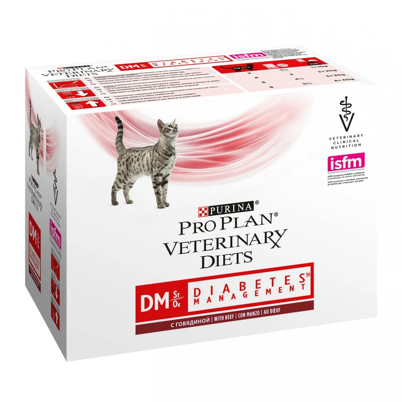 Pro Plan Veterinary Diets DM St/Ox Diabetes Management – pâtée chat