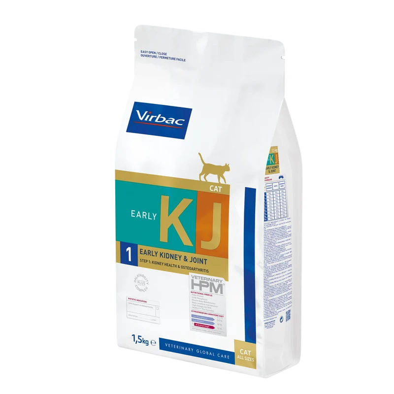 Virbac Veterinary HPM Diététique Early Kidney Joint - croquettes chat
