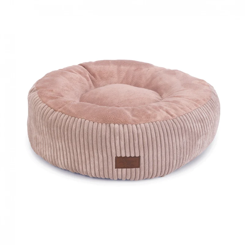Coussin velours côtelé