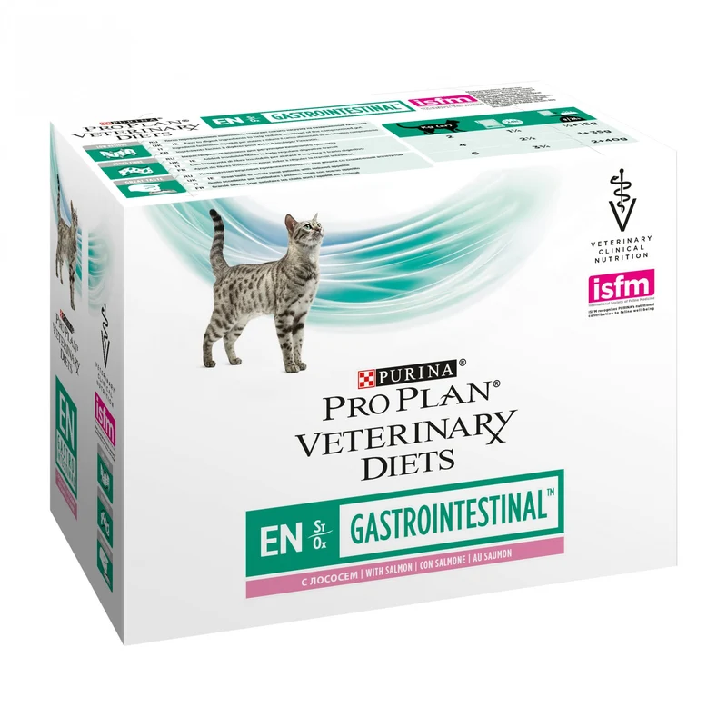 Pro Plan Veterinary Diets EN St/Ox Gastrointestinal – pâtées en bouchées pour chat