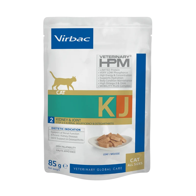 Virbac Veterinary HPM Diététique Kidney Joint mousse - pâtée chat