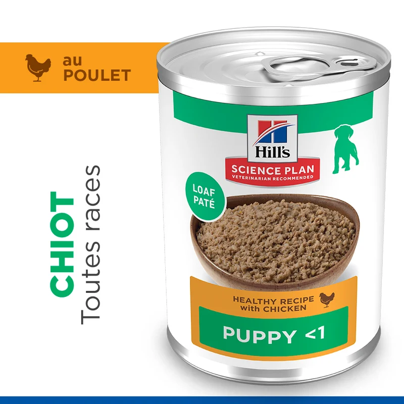 Hill's Science Plan All Breed Puppy au poulet - pâtée chiot