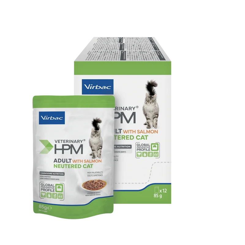 Virbac Veterinary HPM Physiologique Adult Neutered Cat Sterilise - pâtée chat