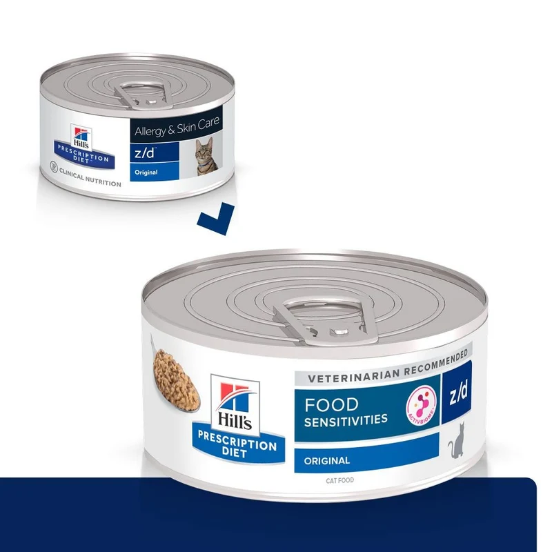 Hill's Prescription Diet z/d Food Sensitivities en boîtes - pâtée chat