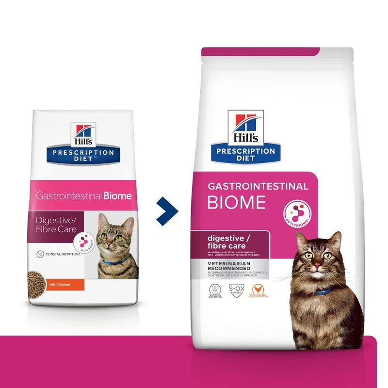 Hill's Prescription Diet Gastrointestinal Biome au poulet - croquettes chat
