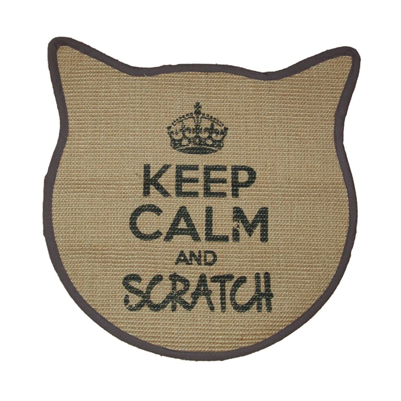 Tapis à griffer Keep Calm chat