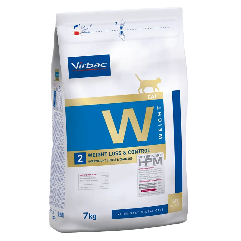 Virbac Veterinary HPM Diététique Weight Loss & Control - croquettes chat