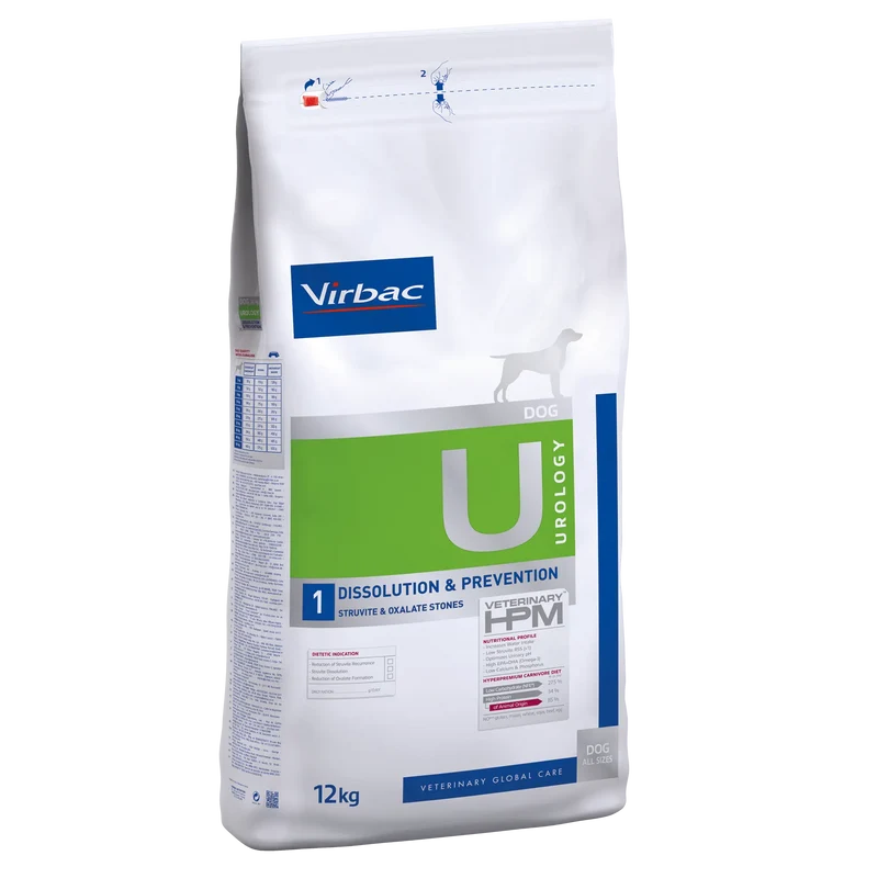 Virbac Veterinary HPM Diététique Urology Dissolution & Prevention - croquettes chien