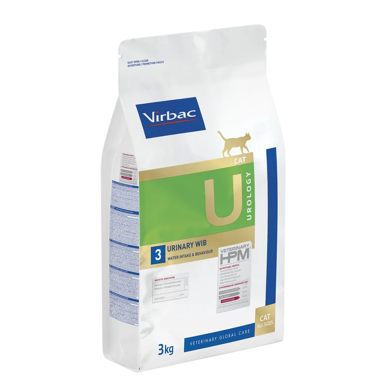 Virbac Veterinary HPM Diététique Urology Urinary WIB - croquettes chat