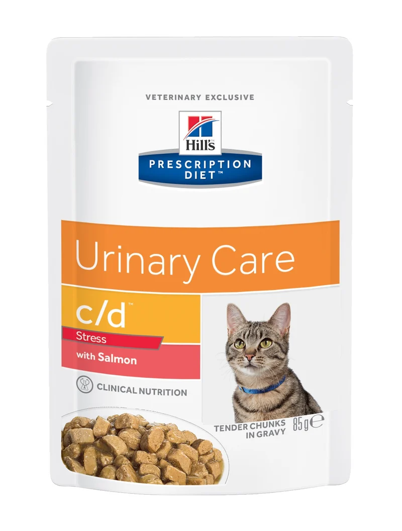 Hill's Prescription Diet c/d Urinary Care Multicare Stress en sachets - pâtée chat