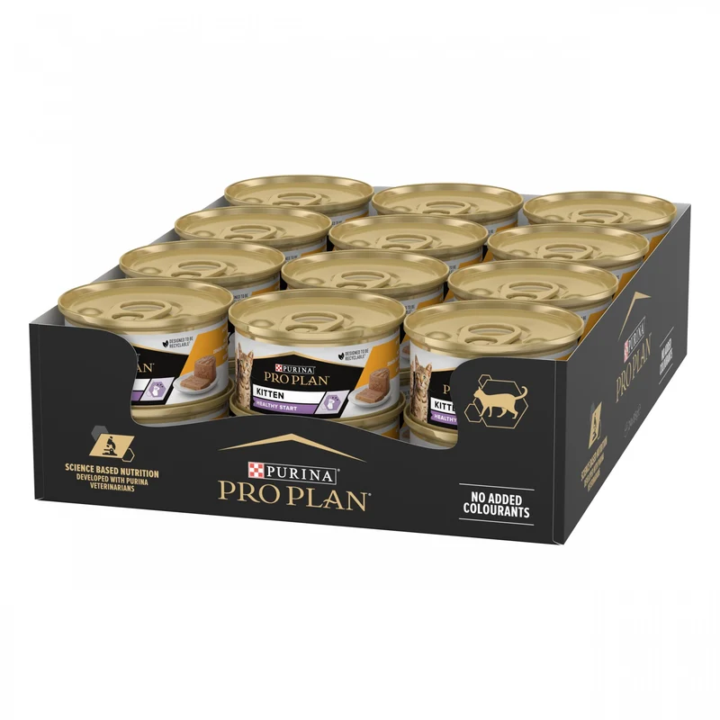 Pro Plan Healthy Start Kitten en mousse au poulet - pâtée chaton