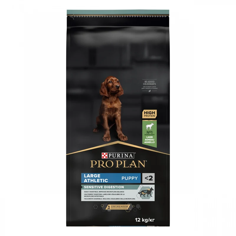 Pro Plan Sensitive Digestion Large Athletic Puppy à l'agneau - croquettes chiot