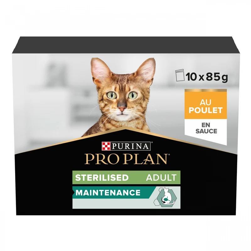 Pro Plan Nutrisavour Sterilised en sauce - pâtée chat