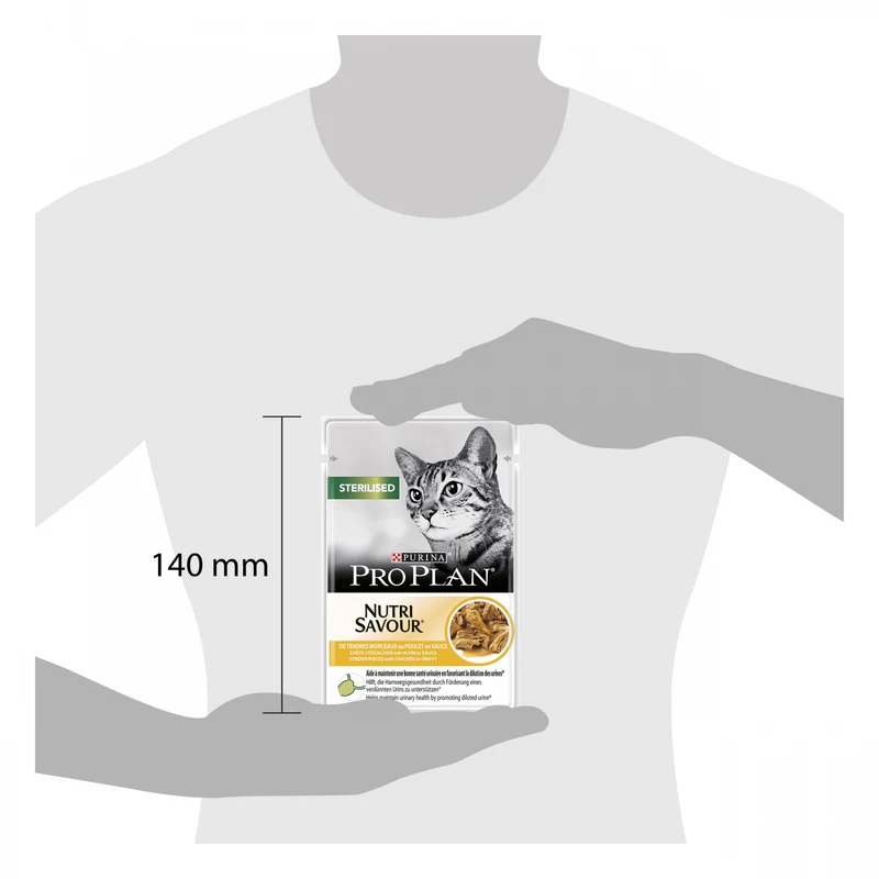 Pro Plan Nutrisavour Sterilised en sauce - pâtée chat