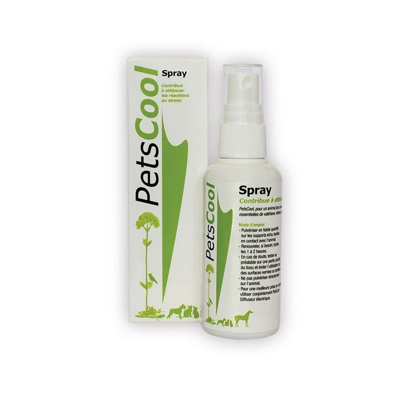 Spray anti-stress PetsCool chat, chien, lapin