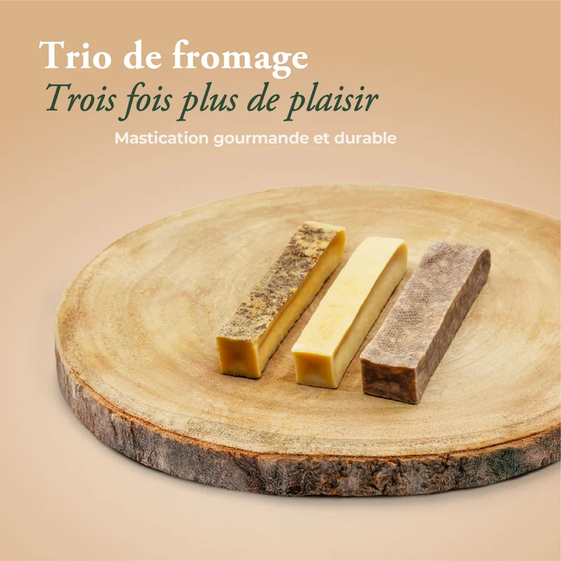 Lot de fromage 3 saveurs Taille M