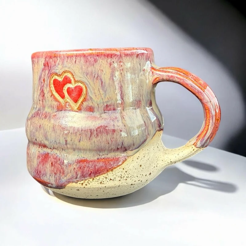 Handmade Mug – Heartwarming Love