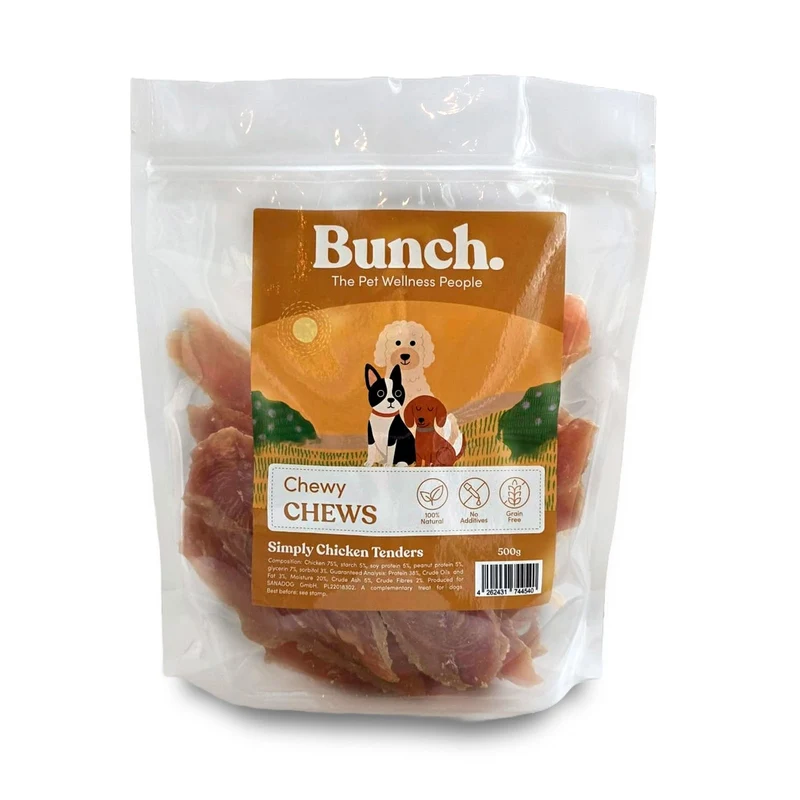 SANADOG – Simply Chicken Tenders (filets de poulet séchés)