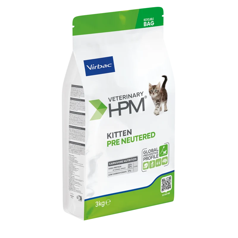 Virbac Veterinary HPM Kitten Pre Neutered - croquettes chaton