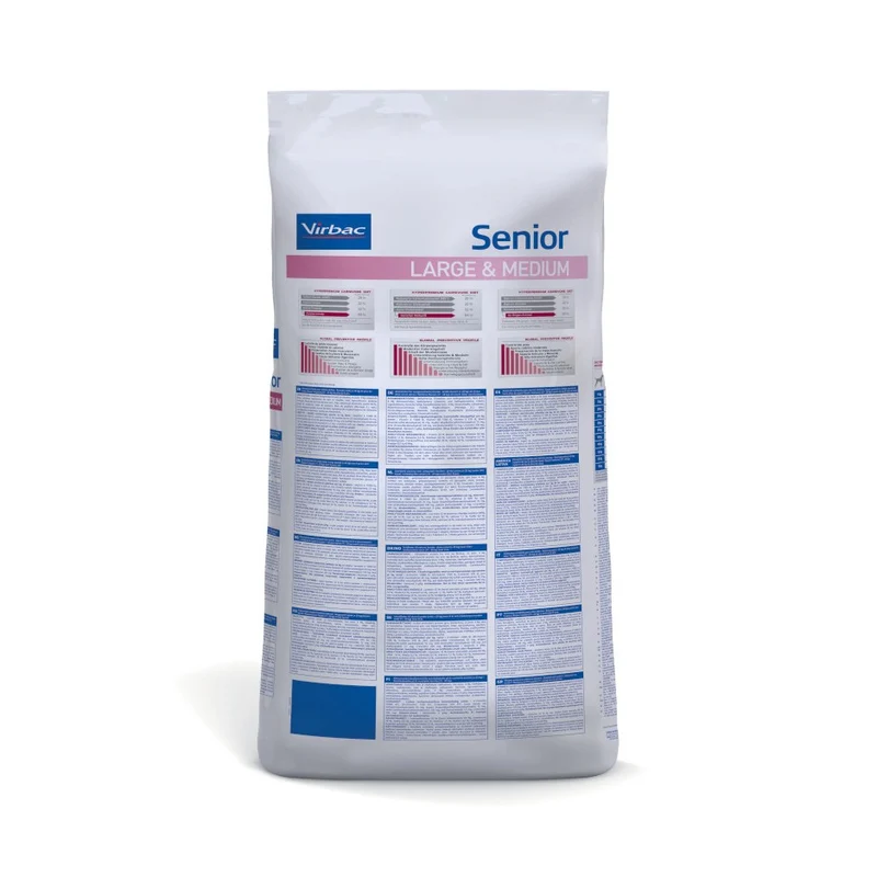 Virbac Veterinary HPM Senior Large & Medium Dog - croquettes chien
