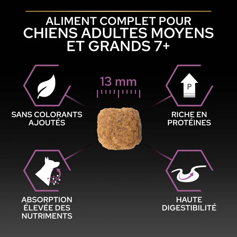 Pro Plan Sensitive Skin Medium & Large Adult au saumon - croquettes chien