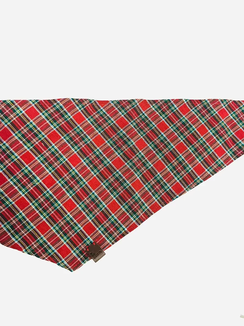 Bandana écossais pour chien – B de Bruno