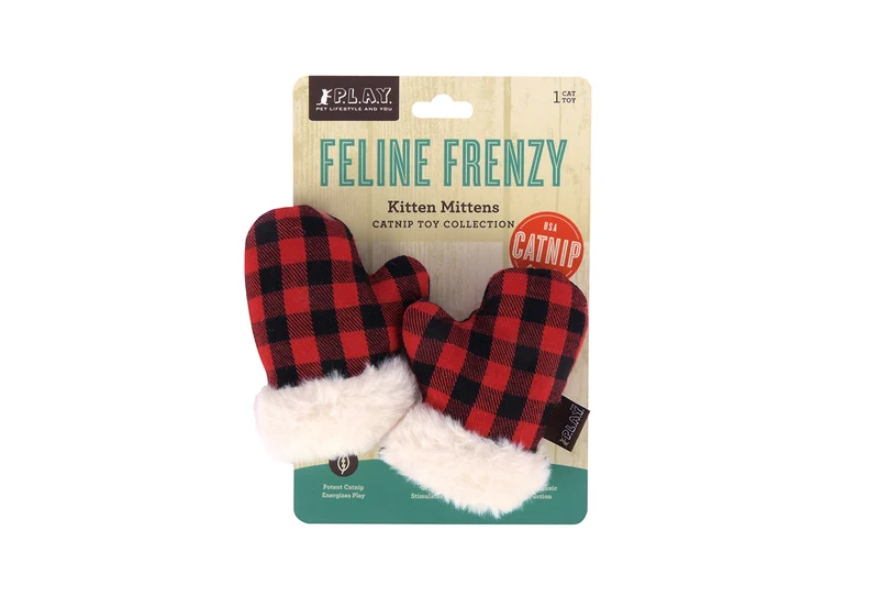 P.L.A.Y. – Kitten Mittens, jouets de Noël pour chat