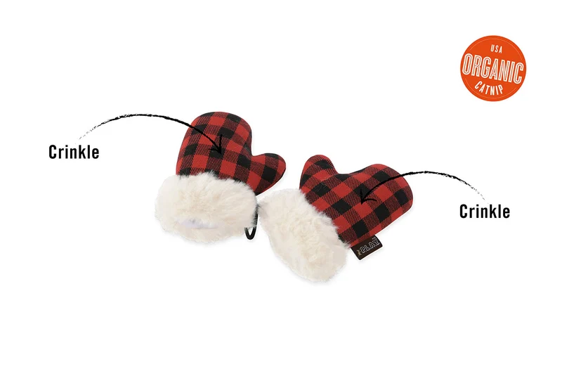 P.L.A.Y. – Kitten Mittens, jouets de Noël pour chat