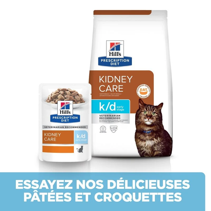 Hill's Prescription Diet k/d Kidney Care Early Stage - croquettes chat