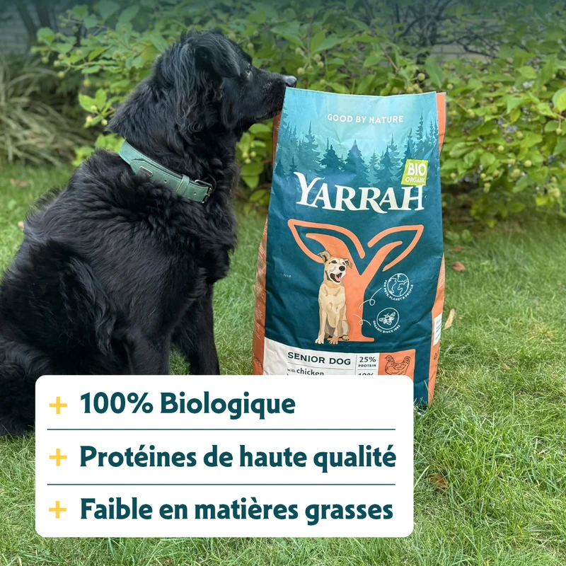 Yarrah Bio senior - croquettes chien