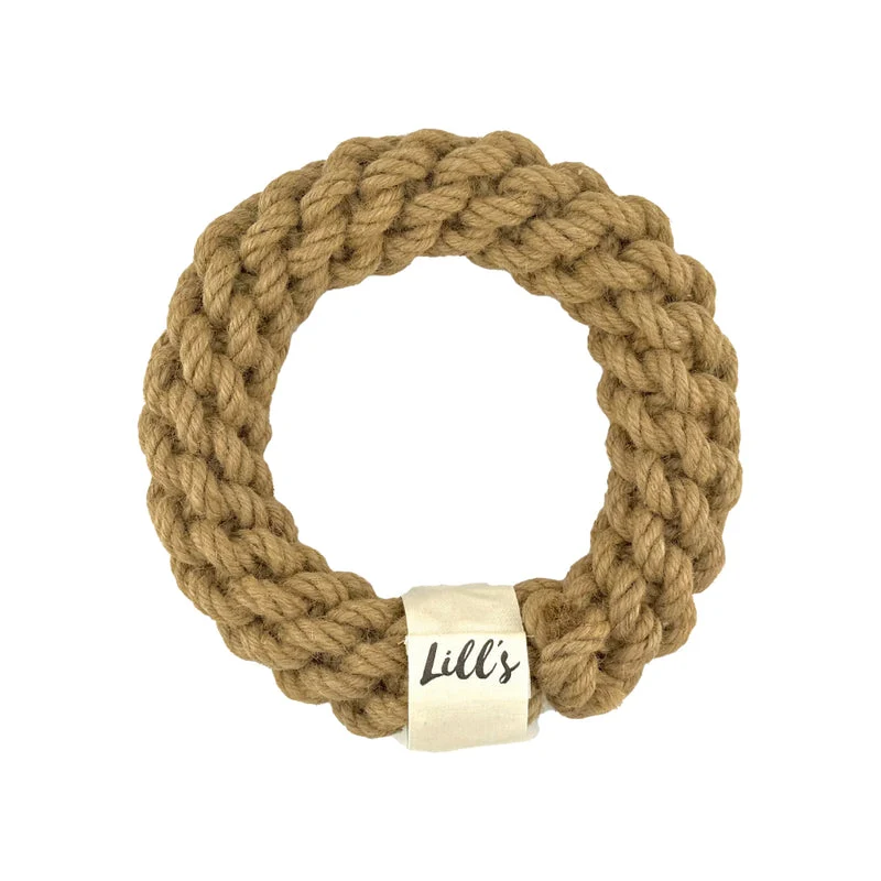 Jouet pour chien en chanvre Donut
